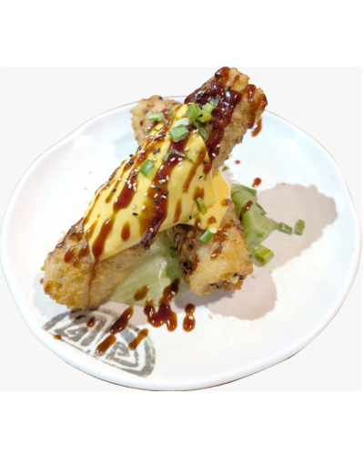 Cheesy tokyo dog