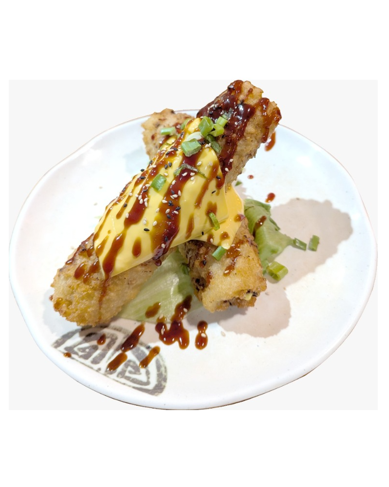 Cheesy tokyo dog