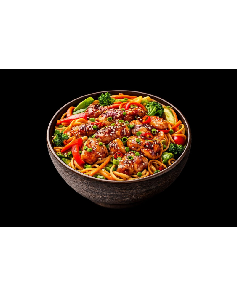Yaki noodle ou Udon (+1.50£) veggie ou poulet