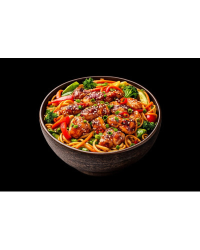 Yaki noodle ou Udon (+1.50£) boeuf ou crevette +2£