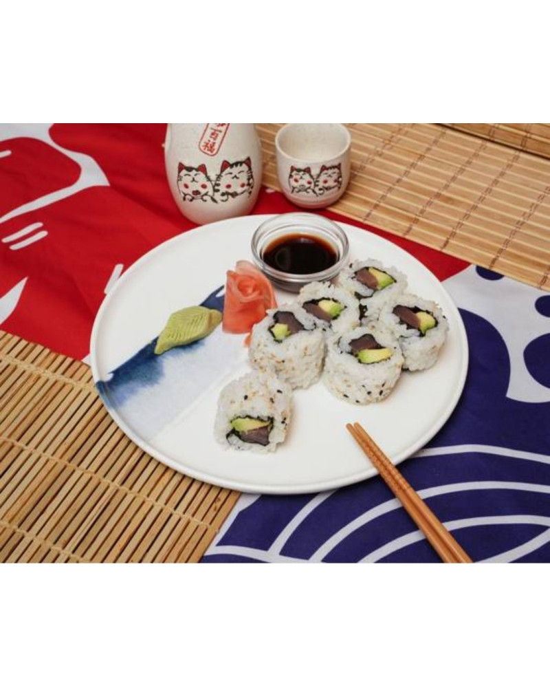 California avocat/tempura saumon +4£